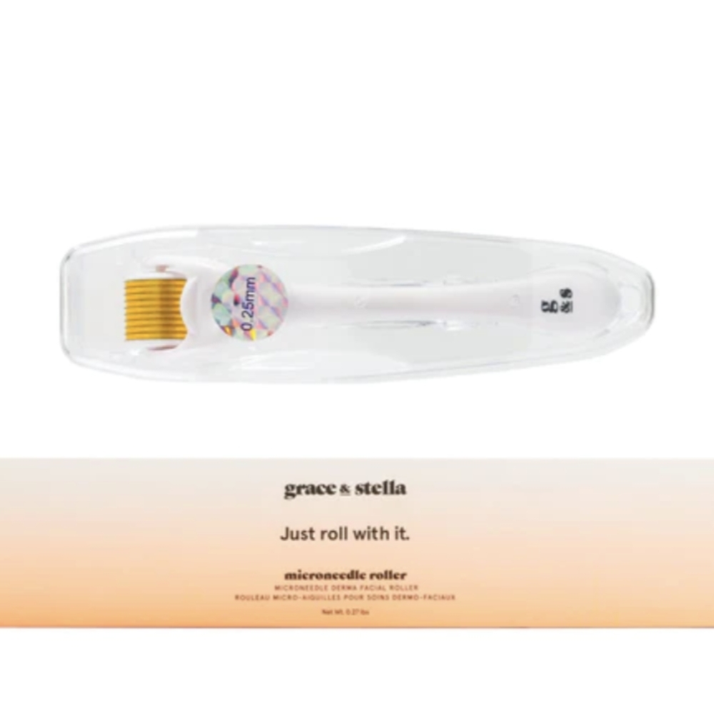 New Grace & Stella Microneedle Derma Roller Set